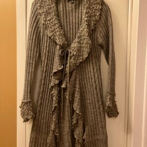 Long sleeve taupe sweater